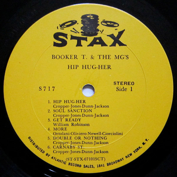 Booker T. & The MG's* : Hip Hug-Her (LP, Album, Ter)