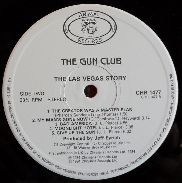 The Gun Club : The Las Vegas Story (LP, Album)