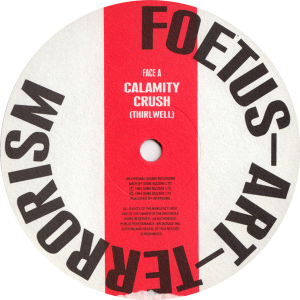 Foetus : Calamity Crush (12", Single)