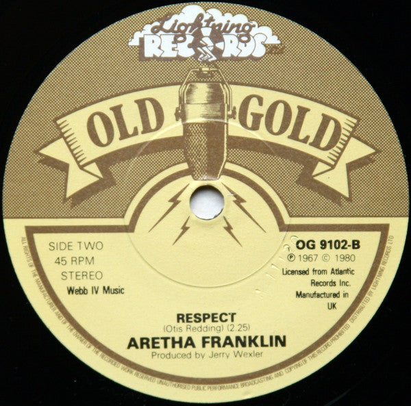 Aretha Franklin : I Say A Little Prayer / Respect (7", Mono, RE)