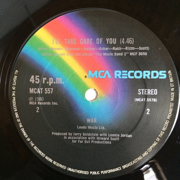 War : The World Is A Ghetto (Special Disco Mix) (12", Single)