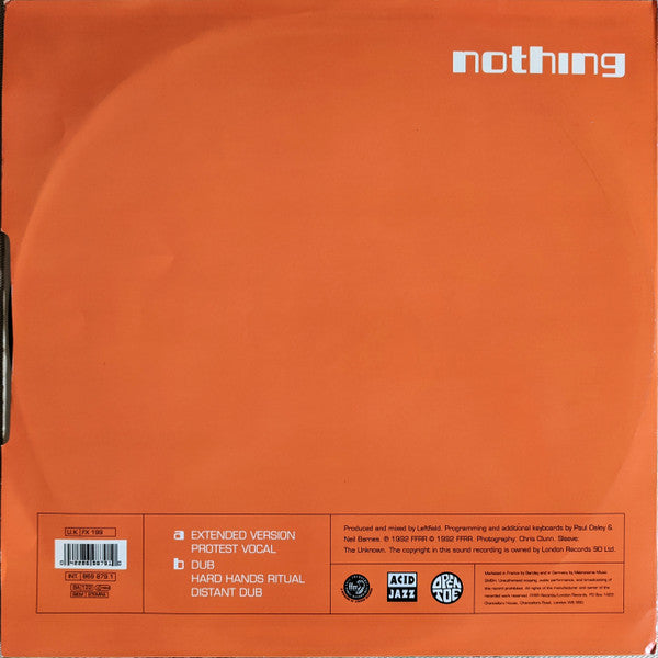 Sandals : Nothing (12", Single)