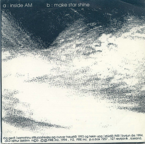 Stilluppsteypa + Curver : Inside AM / Make Star Shine (7")