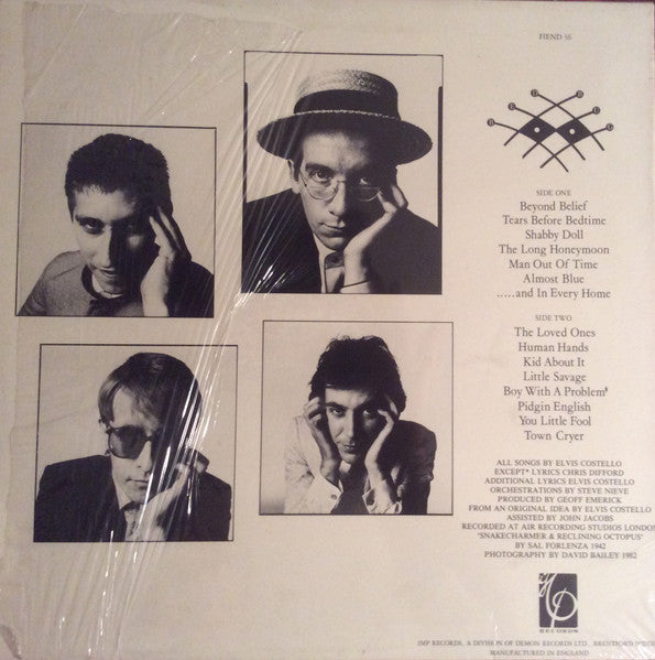 Elvis Costello And The Attractions* : Imperial Bedroom (LP, Album, RE, No )