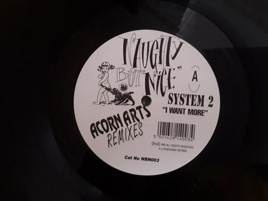 System 2 : I Want More (Acorn Arts Remixes) (12")