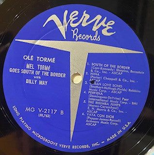 Mel Tormé With Billy May : Olé Tormé (LP, Album, Mono)