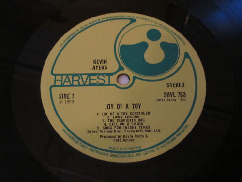 Kevin Ayers : Joy Of A Toy (LP, Album, Gar)