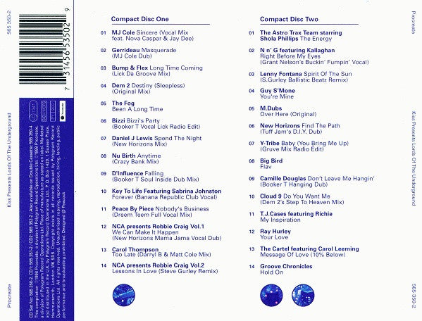 Various : Kiss Presents Lords Of The Underground (2xCD, Comp)