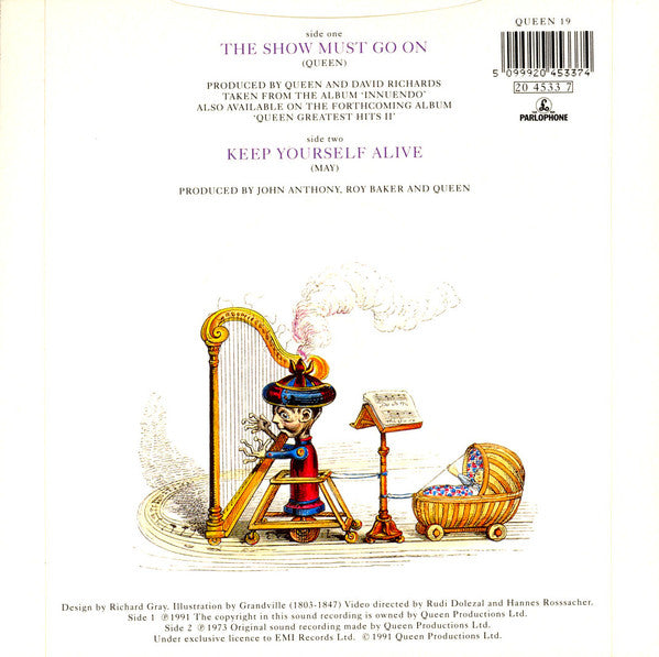 Queen : The Show Must Go On (7", Single)