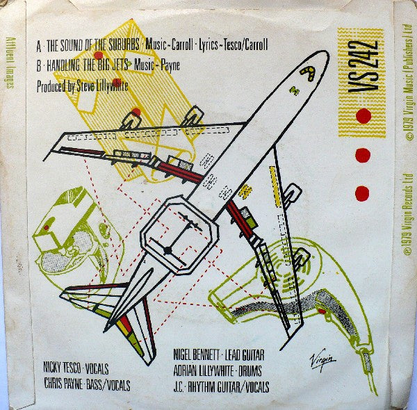The Members : The Sound Of The Suburbs (7", Single, Cle)