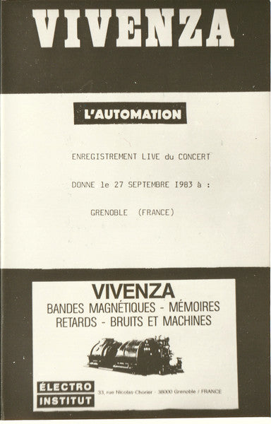 Vivenza : L'Automation (Cass, Ltd, C40)