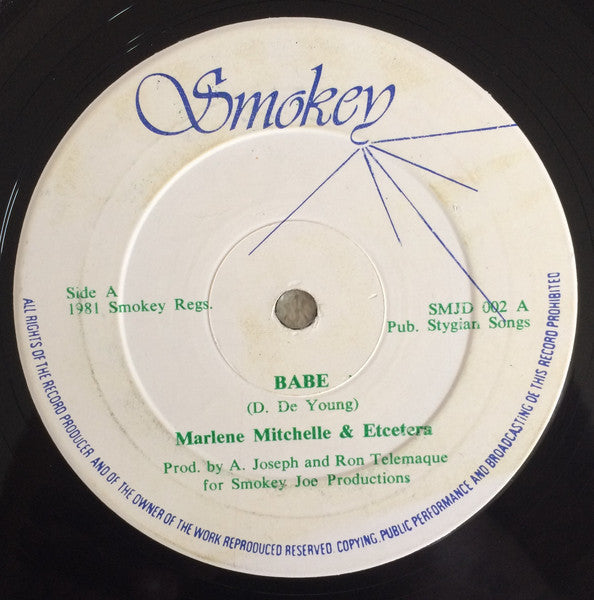 Marlene Mitchelle & Etcetera (9) : Babe (12")