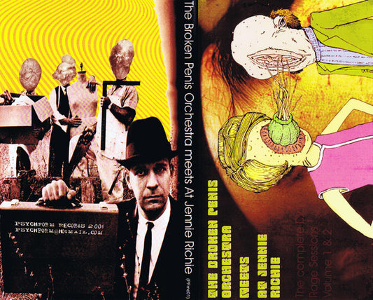 The Broken Penis Orchestra / At Jennie Richie : The Broken Penis Orchestra Meets At Jennie Ritchie (2xCass, Ltd, C01)