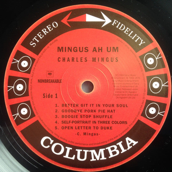 Charles Mingus : Mingus Ah Um (LP, Album, RE, 180)