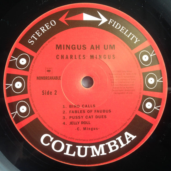 Charles Mingus : Mingus Ah Um (LP, Album, RE, 180)