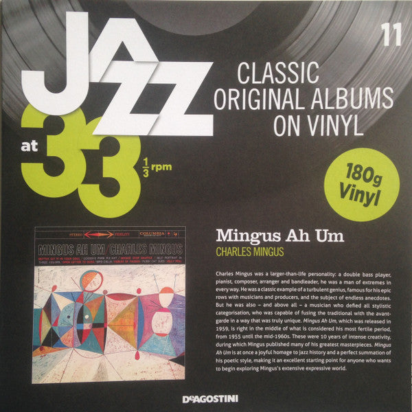 Charles Mingus : Mingus Ah Um (LP, Album, RE, 180)