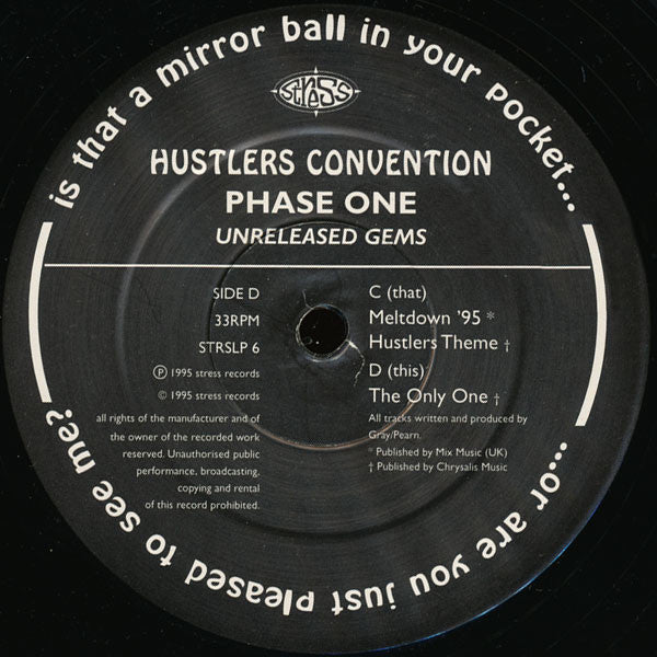 Hustlers Convention : Phase One (2x12", Album)