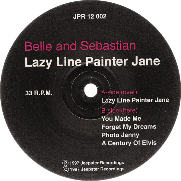 Belle And Sebastian* : Lazy Line Painter Jane (12", EP)