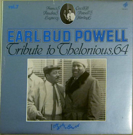 Earl Bud Powell* : Tribute To Thelonious, 64 (LP, Album, RM, Gat)