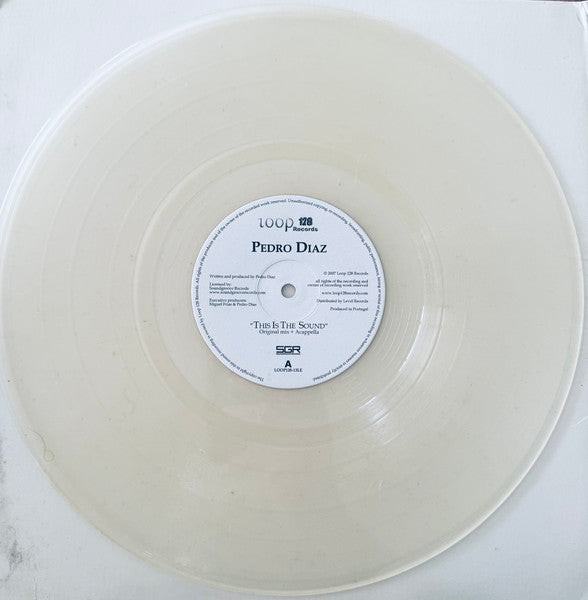 Pedro Diaz : This Is The Sound (12", S/Sided, Ltd, Cle)
