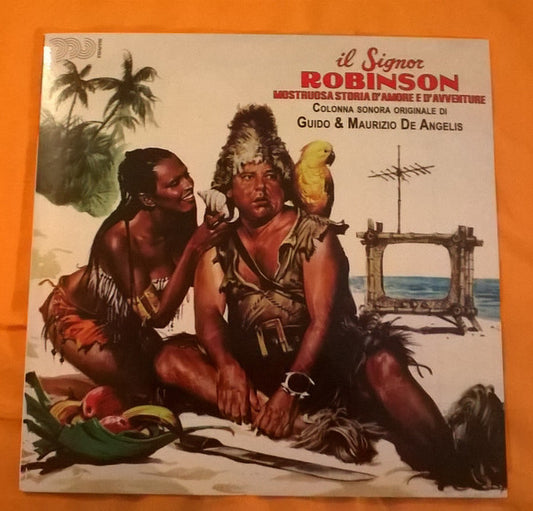 Guido And Maurizio De Angelis : Il Signor Robinson, Mostruosa Storia D'Amore E D'Avventure (LP, Ltd)