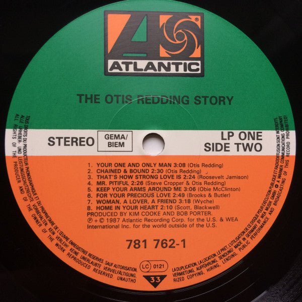 Otis Redding : The Otis Redding Story (4xLP, Comp + Box)