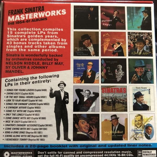 Frank Sinatra : Masterworks (The 1954-61 Albums) (9xCD, Comp)
