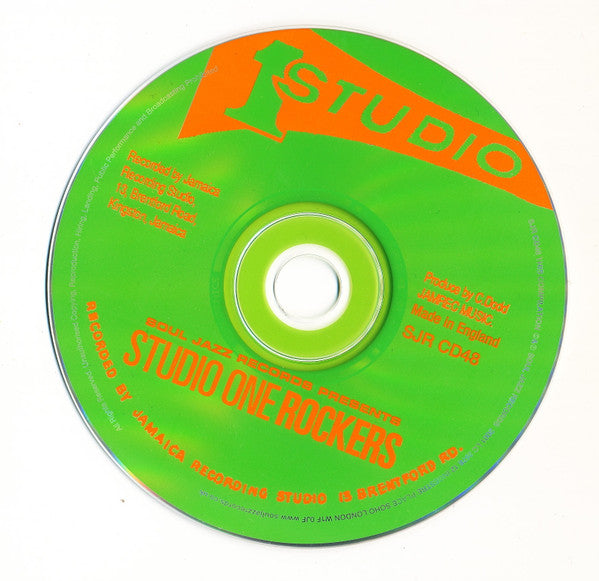 Various : Studio One Rockers (CD, Comp, RE)