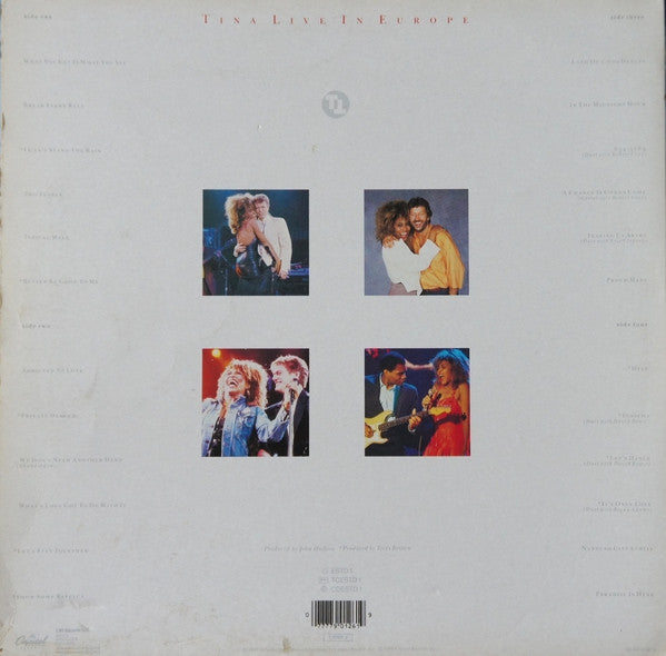 Tina Turner : Tina Live In Europe (2xLP, Album, Gat)