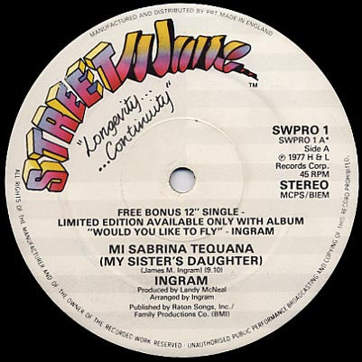 Ingram : Would You Like To Fly (LP, Album + 12", Ltd)