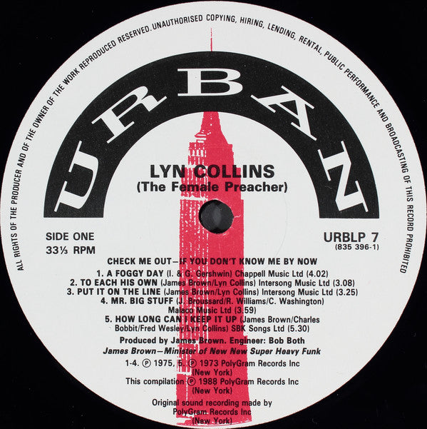 Lyn Collins : Check Me Out If You Don't Know Me By Now (LP, RE)