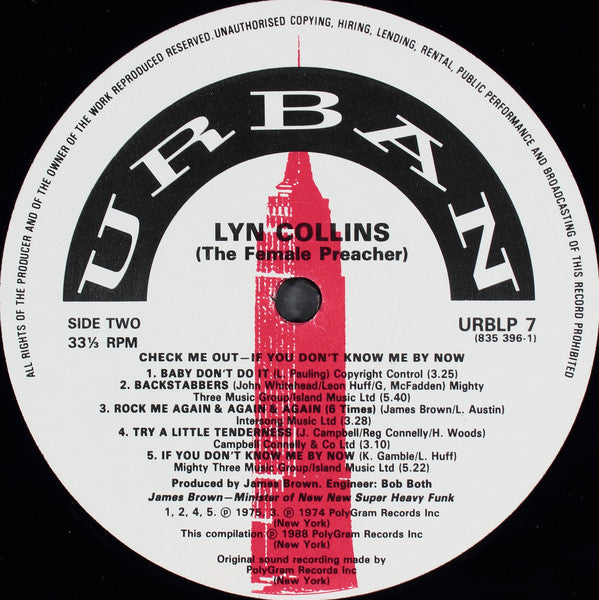 Lyn Collins : Check Me Out If You Don't Know Me By Now (LP, RE)