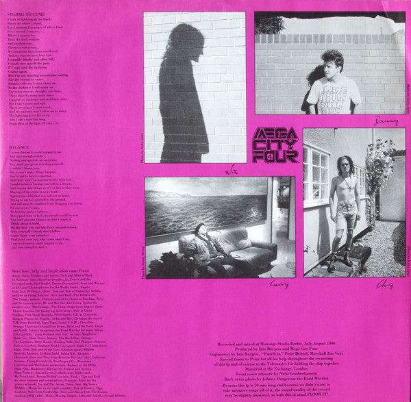 Mega City Four : Who Cares Wins (LP, Album)