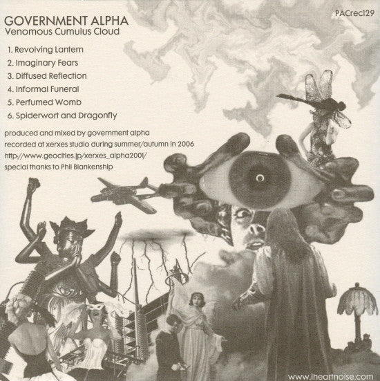 Government Alpha : Venomous Cumulus Cloud (CD, Album, Ltd)