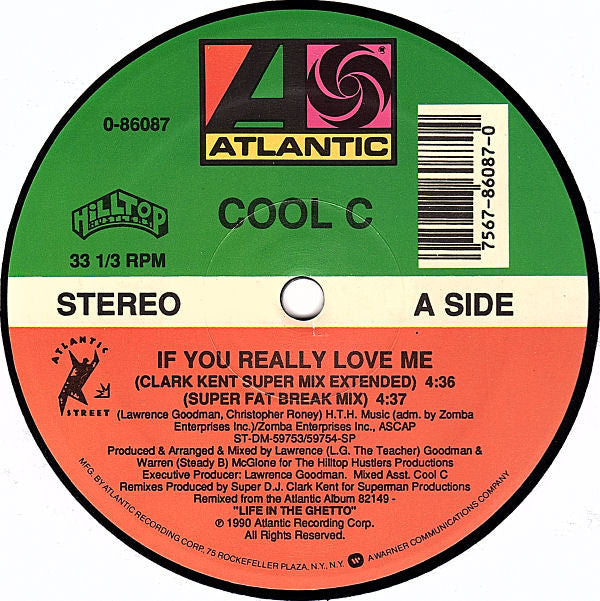 Cool C : If You Really Love Me (12")