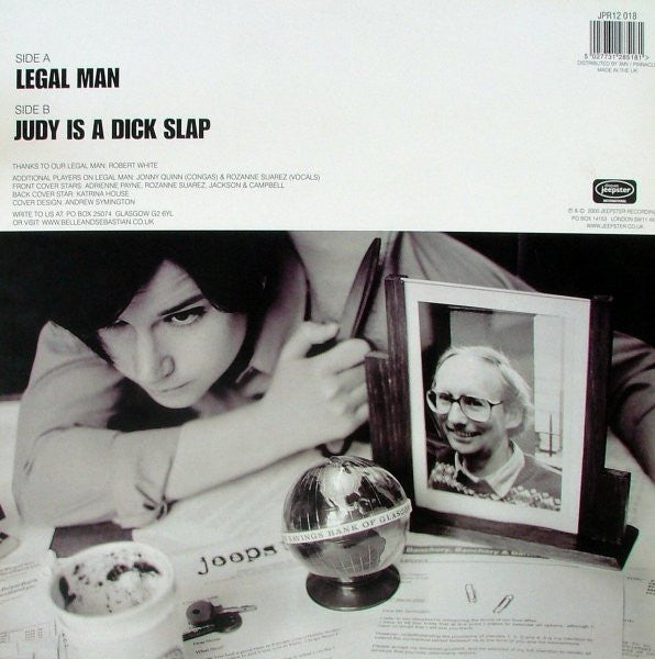 Belle And Sebastian* Featuring The Maisonettes (3) : Legal Man (12", Single)