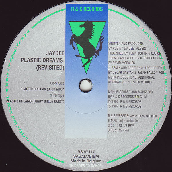 Jaydee : Plastic Dreams (Revisited) (12")