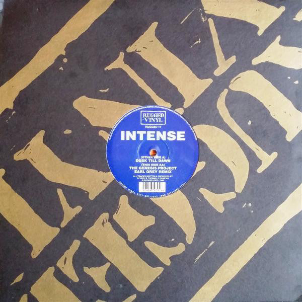 Intense : Dusk Till Dawn / The Genesis Project (Earl Grey Remix) (12")
