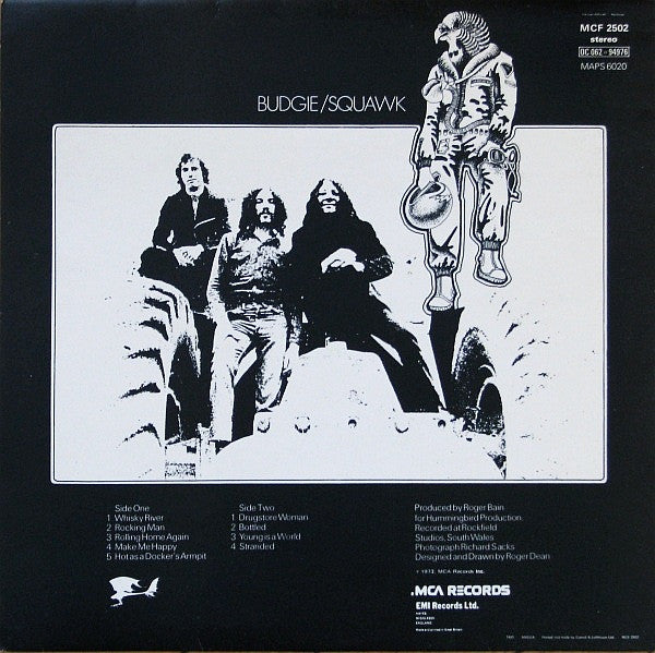 Budgie : Squawk (LP, Album, RE)