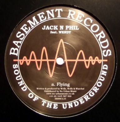 Jack n Phil Feat. Wendy* / Smooth But Hazardous* : Flying / Smooth But Hazardous (12", RE)