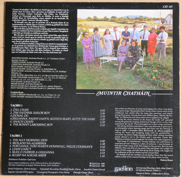 The Keane Family : Muintir Chatháin (LP, Album)