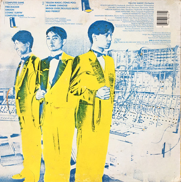 Yellow Magic Orchestra : Yellow Magic Orchestra (LP, Album, Ter)