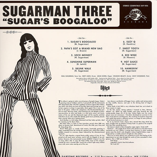 Sugarman 3 : Sugar's Boogaloo (LP, Album, RE, RM)