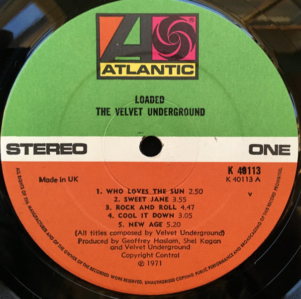 The Velvet Underground : Loaded (LP, Album, RE)