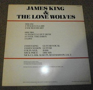 James King And The Lonewolves : Texas Lullaby (12", EP)