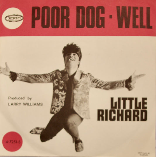 Little Richard : Poor Dog (Who Can't Wag His Own Tail) (7", Single)