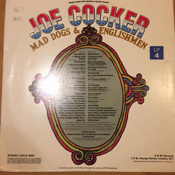 Joe Cocker : Mad Dogs & Englishmen (2xLP, Album, RP, Fol)