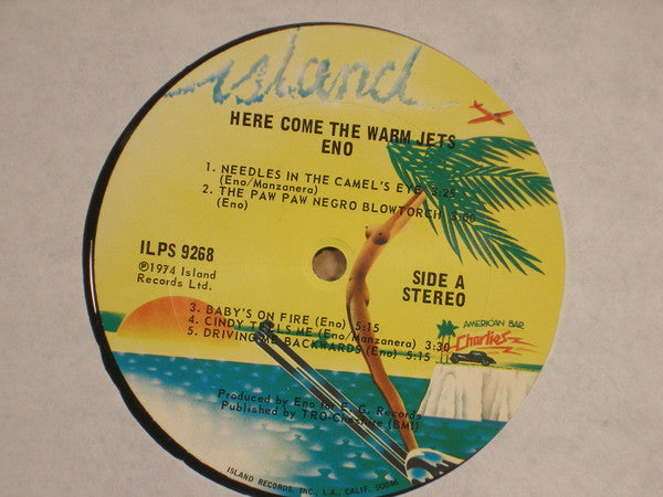 Eno* : Here Come The Warm Jets (LP, Album)