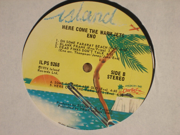Eno* : Here Come The Warm Jets (LP, Album)
