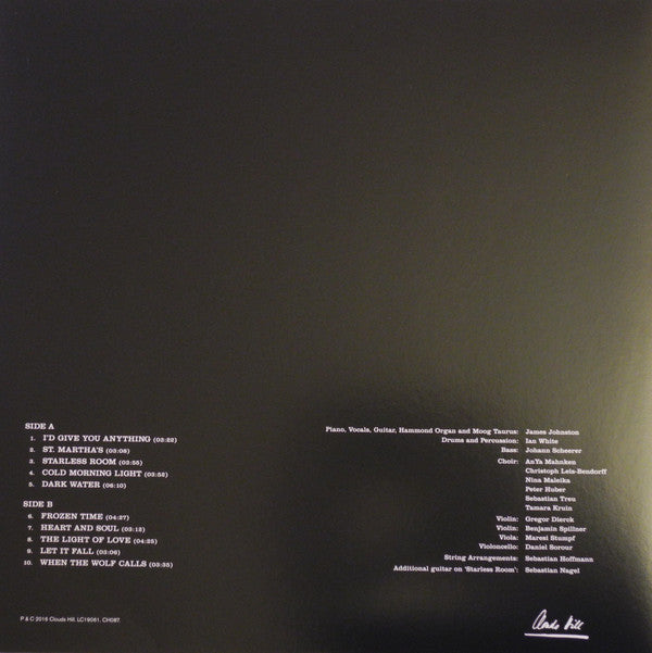 James Johnston : The Starless Room (LP, Album, 180)